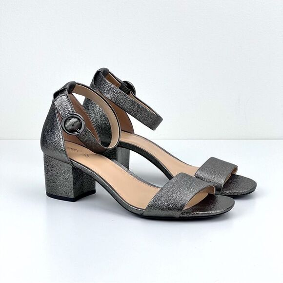 MICHAEL Michael Kors Womens Lena Flex Leather Dress Sandals - Picture 2 of 9